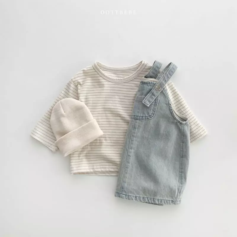 Oott Bebe - Korean Children Fashion - #magicofchildhood - Silk 1+1 Basic Tee - 10