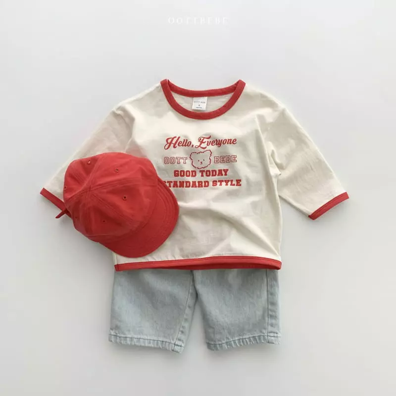 Oott Bebe - Korean Children Fashion - #magicofchildhood - Angue Silket Tee - 6