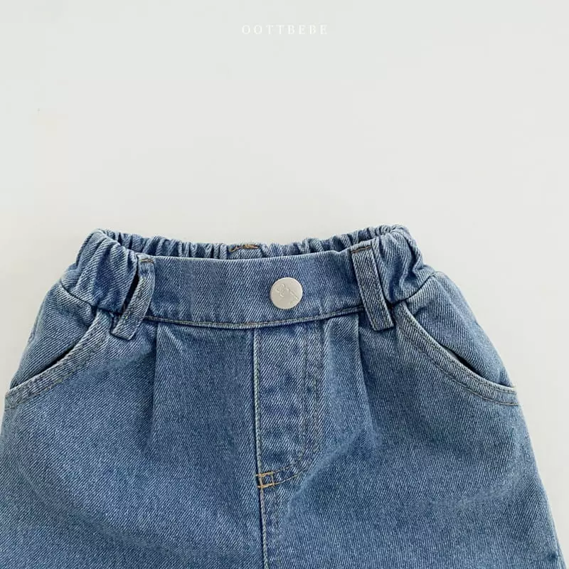 Oott Bebe - Korean Children Fashion - #magicofchildhood - Amor Jeans - 4