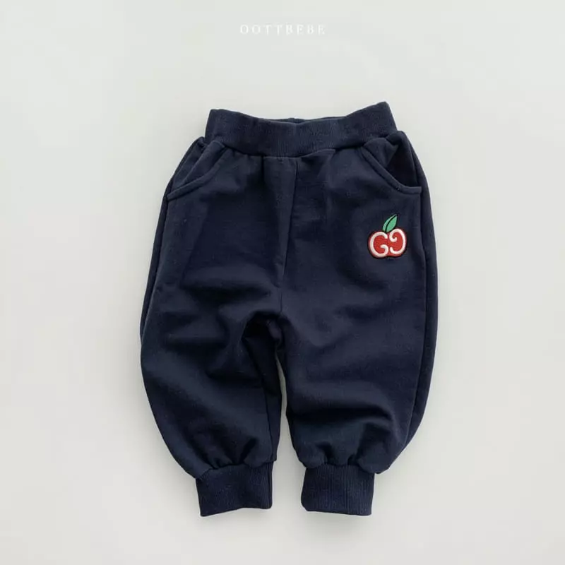 Oott Bebe - Korean Children Fashion - #minifashionista - Apple Jogge Pants - 10