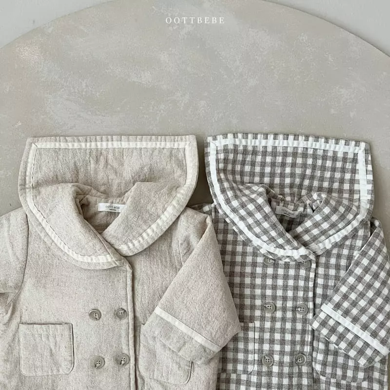 Oott Bebe - Korean Children Fashion - #prettylittlegirls - Sailot Double Jacket - 8