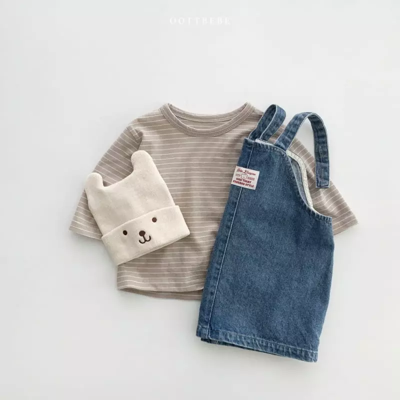 Oott Bebe - Korean Children Fashion - #prettylittlegirls - Silk 1+1 Basic Tee - 12