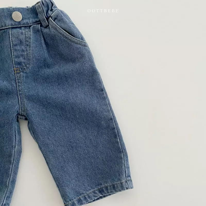 Oott Bebe - Korean Children Fashion - #todddlerfashion - Amor Jeans - 6