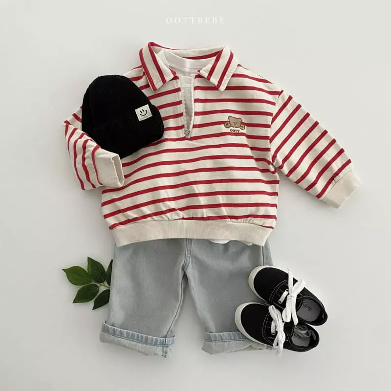 Oott Bebe - Korean Children Fashion - #toddlerclothing - Amor Jeans - 7