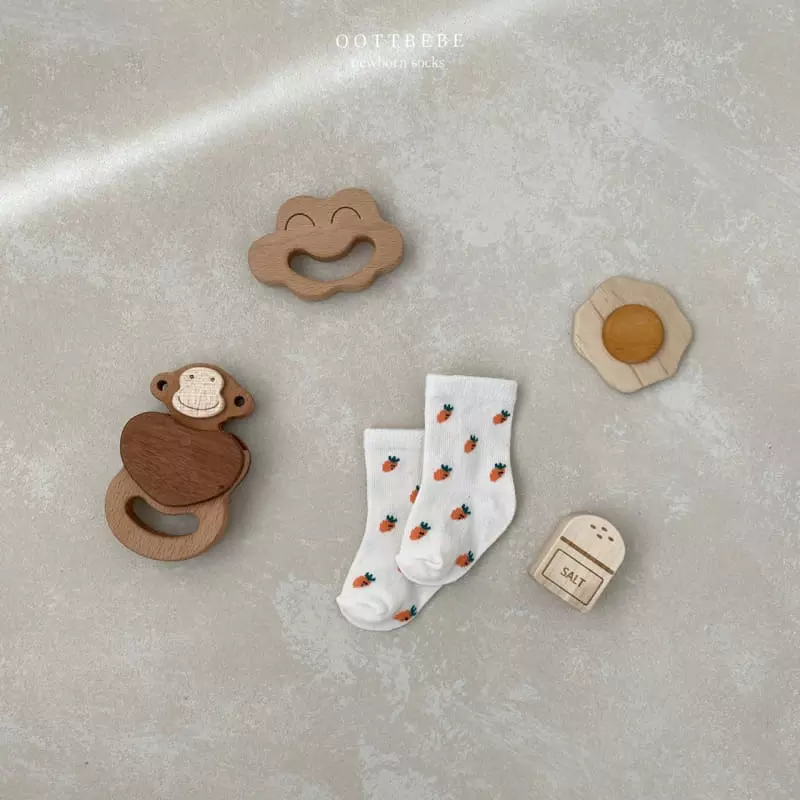 Oott Bebe - Korean Children Fashion - #toddlerclothing - Newborn Socks - 5
