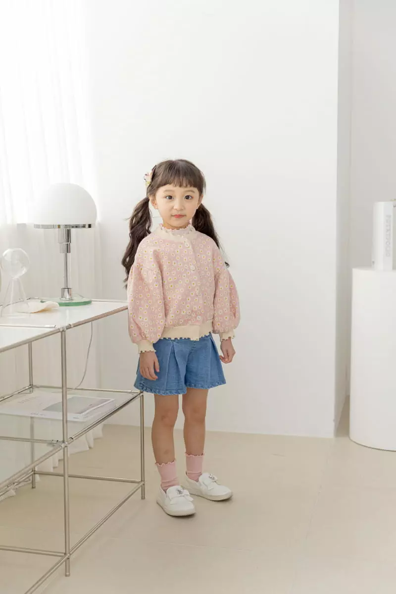 Orange Mom - Korean Children Fashion - #Kfashion4kids - Daisy Cardigan - 6