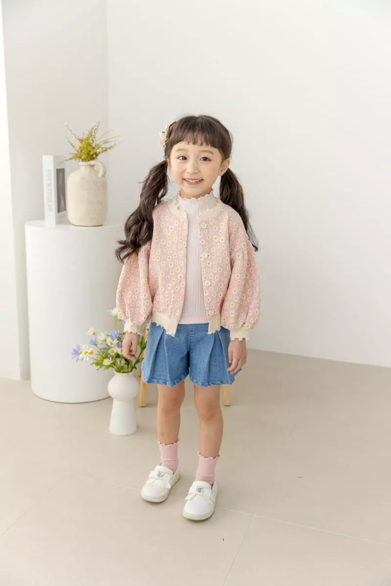 Orange Mom - Korean Children Fashion - #kidzfashiontrend - Daisy Cardigan - 5
