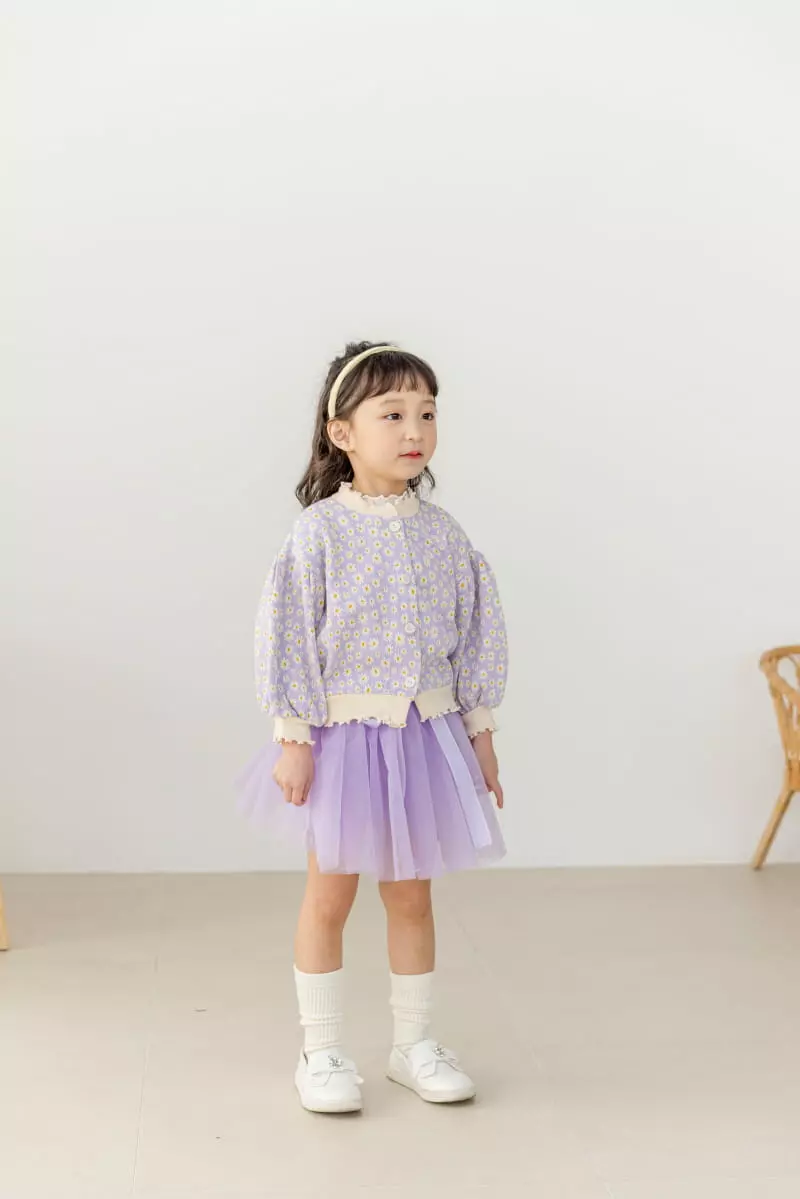 Orange Mom - Korean Children Fashion - #prettylittlegirls - Daisy Cardigan - 10