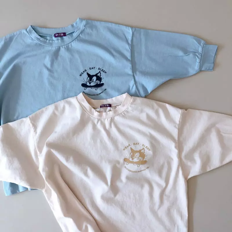 Otr - Korean Children Fashion - #kidzfashiontrend - Board Tee