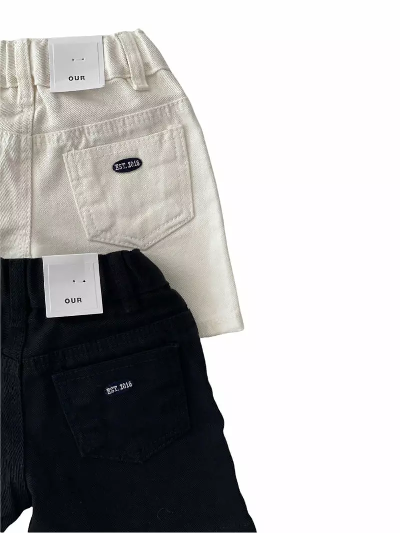 Our - Korean Children Fashion - #childofig - Patch Shorts - 3