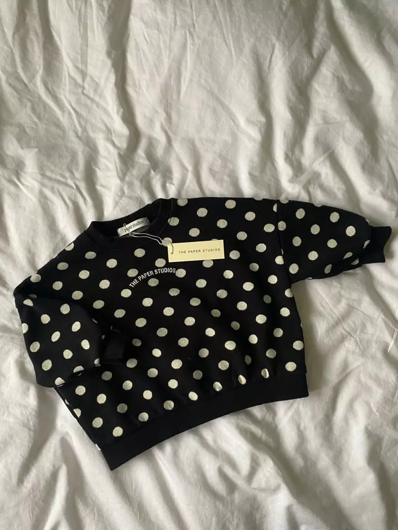 Paper Studios - Korean Children Fashion - #Kfashion4kids - Dot Top Bottom Set - 6
