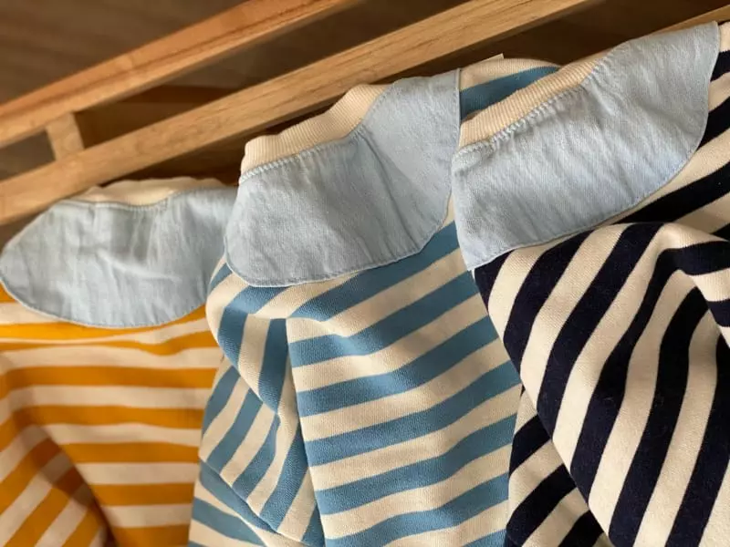 Paper Studios - Korean Children Fashion - #childofig - P Stripes Sweatshirt - 7