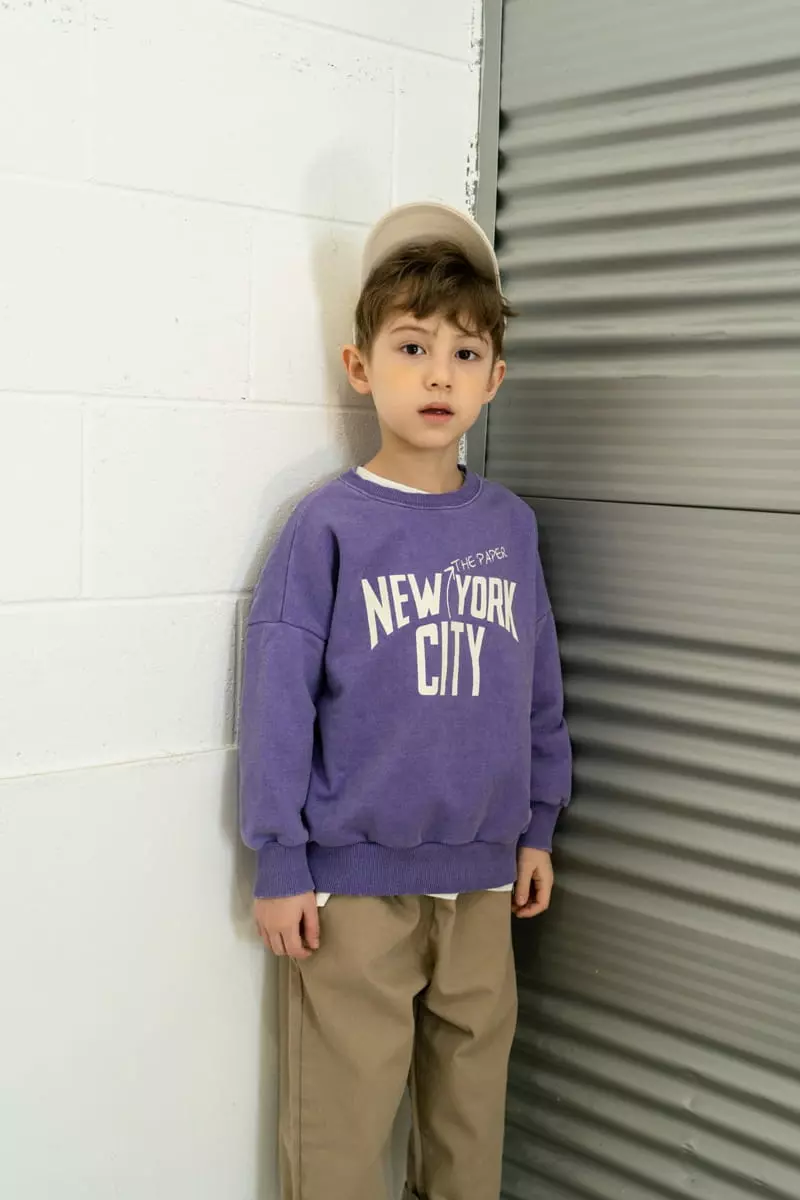 Paper Studios - Korean Children Fashion - #childrensboutique - New York Pigment Sweatshirt - 7