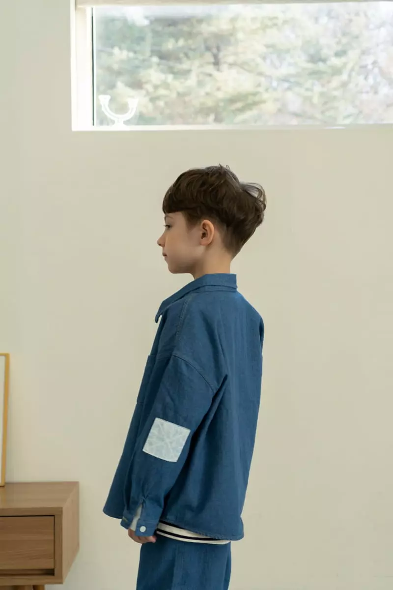 Paper Studios - Korean Children Fashion - #childofig - MG Denim Shirt - 4