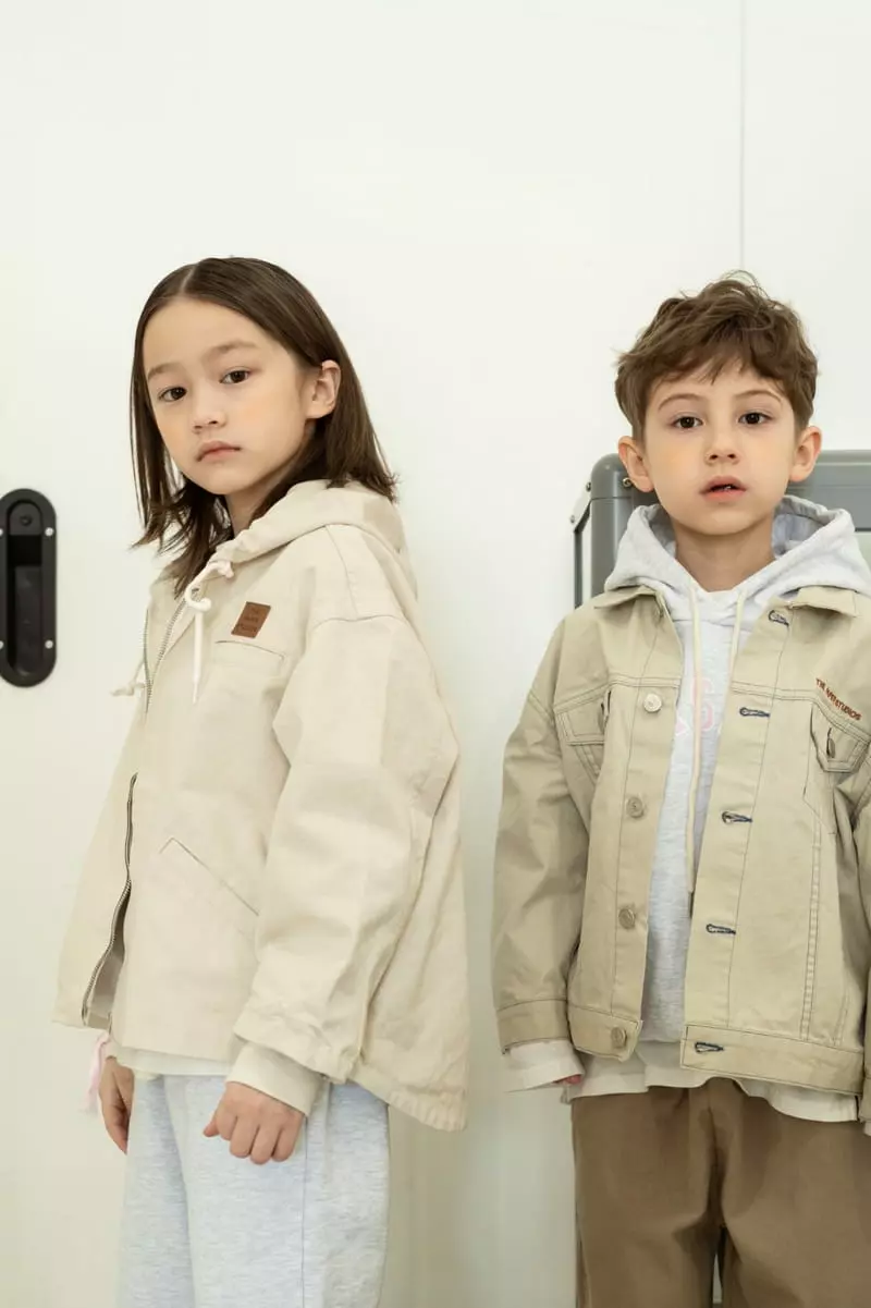 Paper Studios - Korean Children Fashion - #childrensboutique - Arcne Hoody Zip-up - 3