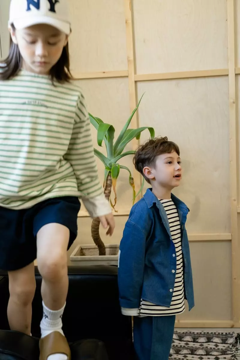 Paper Studios - Korean Children Fashion - #discoveringself - MG Denim Shirt - 6