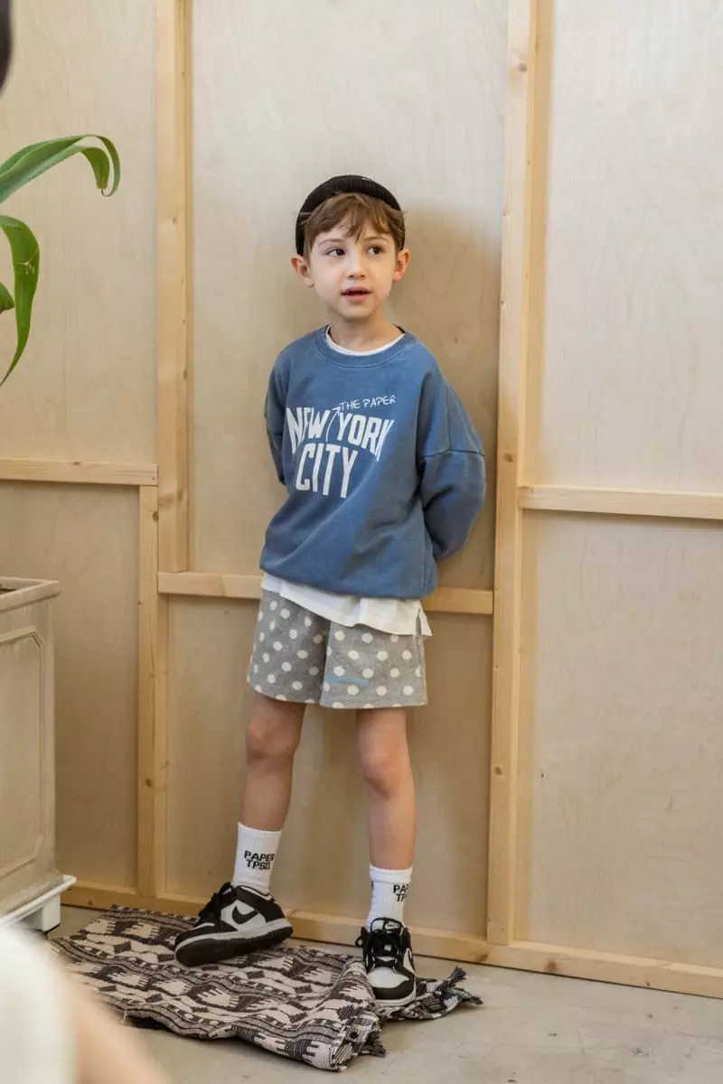 Paper Studios - Korean Children Fashion - #fashionkids - New York Pigment Sweatshirt - 10