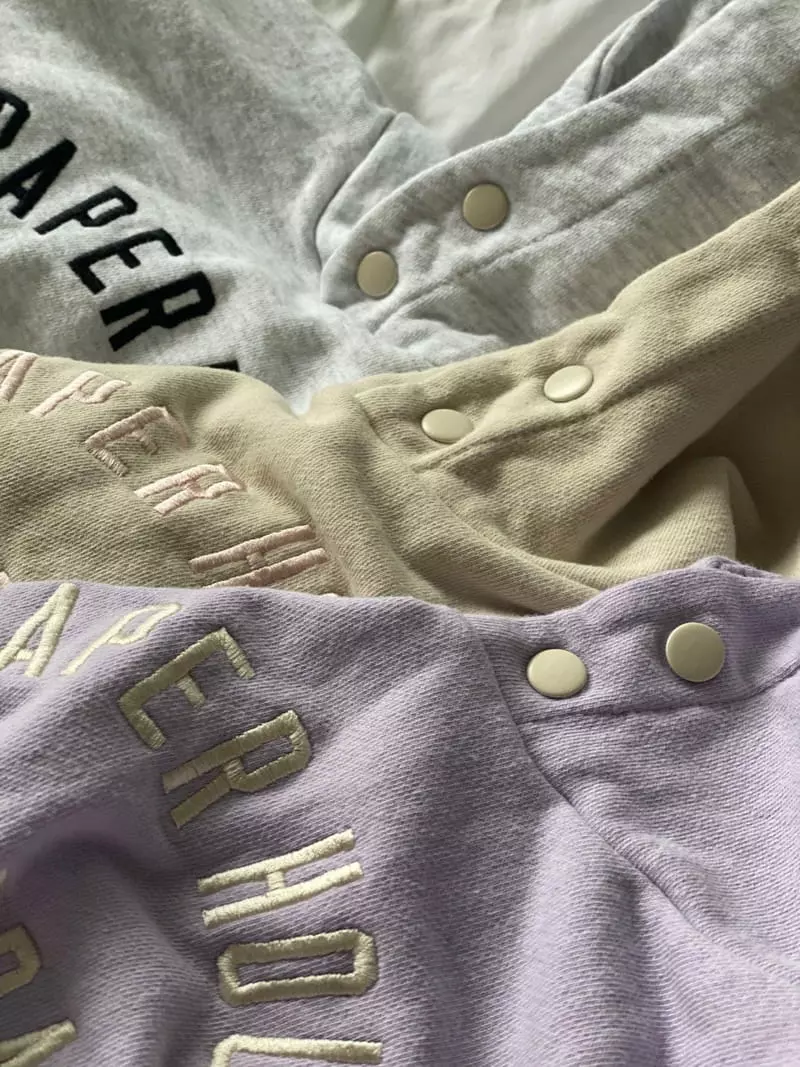 Paper Studios - Korean Children Fashion - #kidsshorts - Baseball Hoody - 5