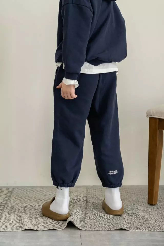 Paper Studios - Korean Children Fashion - #kidsshorts - New York Embroidery Pants - 8