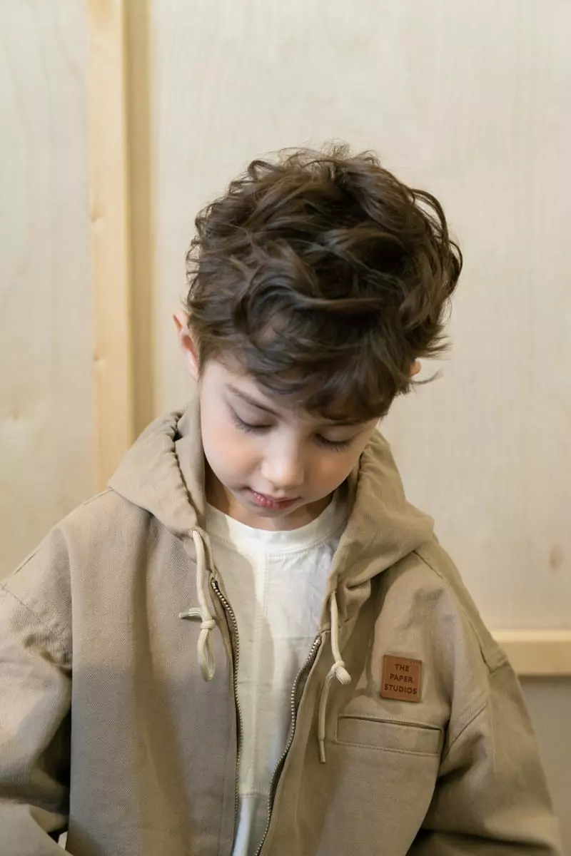 Paper Studios - Korean Children Fashion - #kidsstore - Arcne Hoody Zip-up - 8