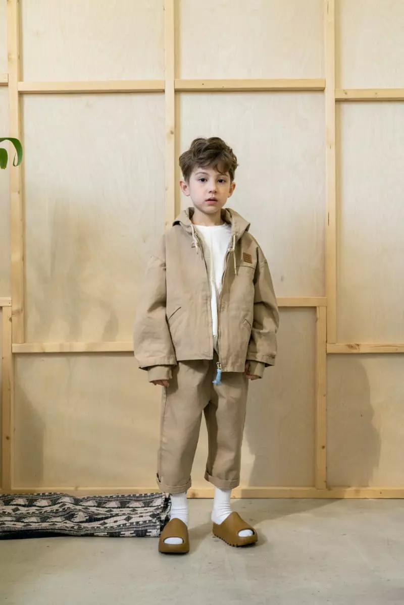 Paper Studios - Korean Children Fashion - #kidzfashiontrend - Arcne Hoody Zip-up - 9