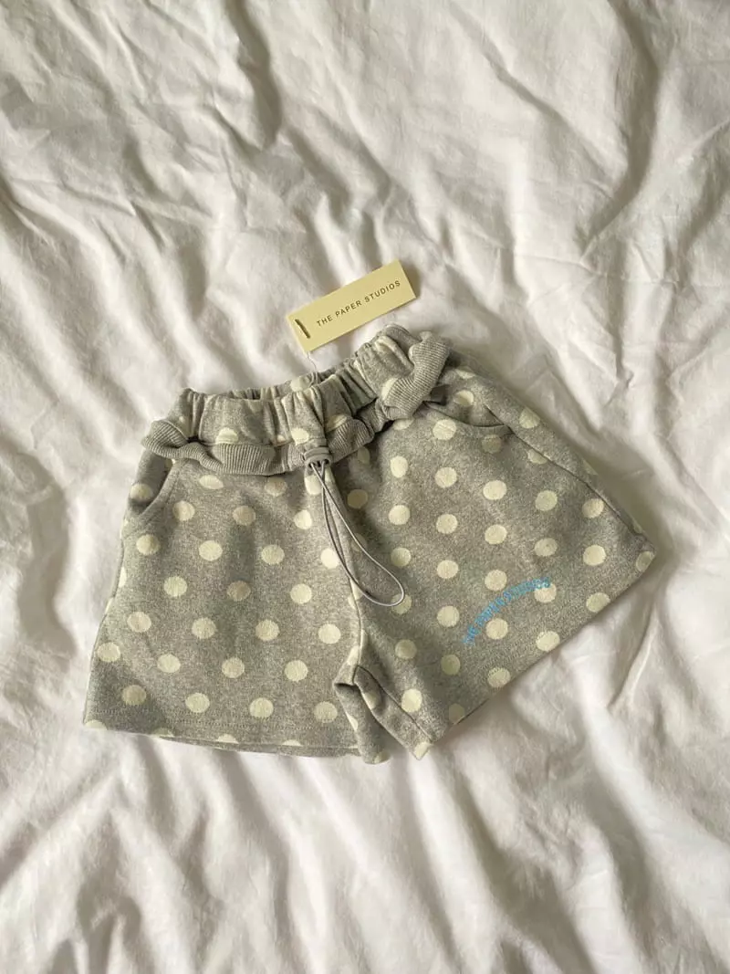 Paper Studios - Korean Children Fashion - #kidzfashiontrend - Dot Top Bottom Set - 5
