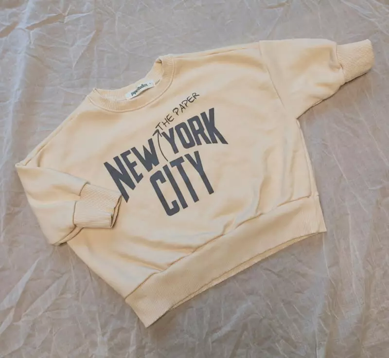 Paper Studios - Korean Children Fashion - #littlefashionista - New York Pigment Sweatshirt