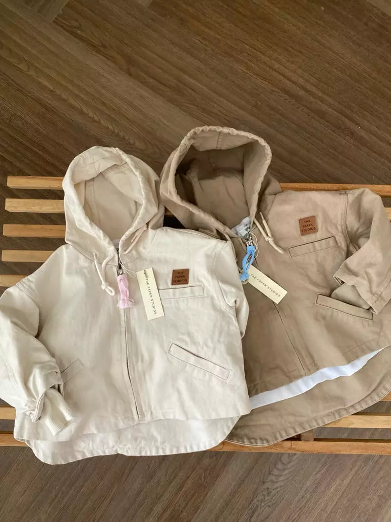 Paper Studios - Korean Children Fashion - #littlefashionista - Arcne Hoody Zip-up - 11