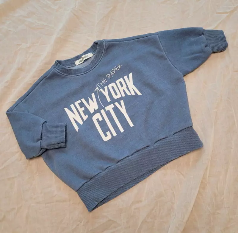 Paper Studios - Korean Children Fashion - #minifashionista - New York Pigment Sweatshirt - 4