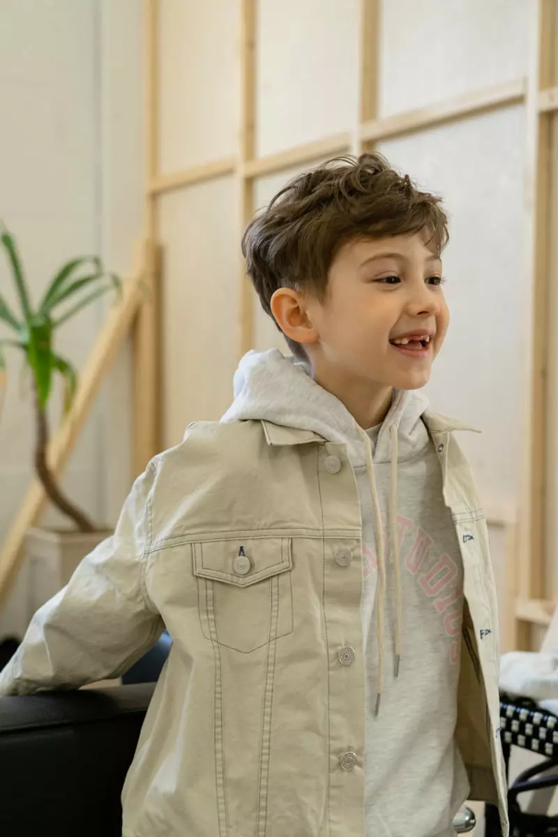 Paper Studios - Korean Children Fashion - #stylishchildhood - Basic Jacket - 7