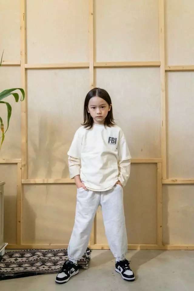 Paper Studios - Korean Children Fashion - #stylishchildhood - New York Embroidery Pants - 2