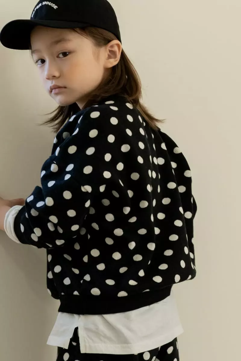 Paper Studios - Korean Children Fashion - #todddlerfashion - Dot Top Bottom Set - 11