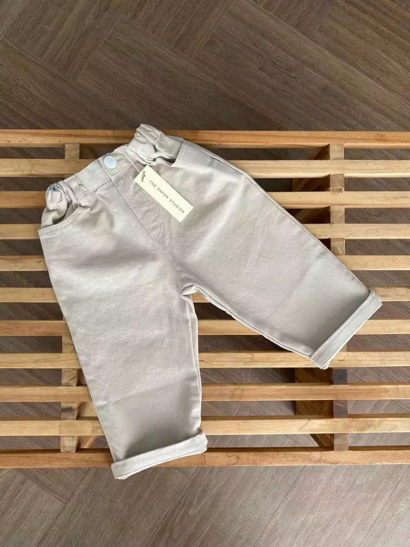 Paper Studios - Korean Children Fashion - #todddlerfashion - F Span Pants - 7