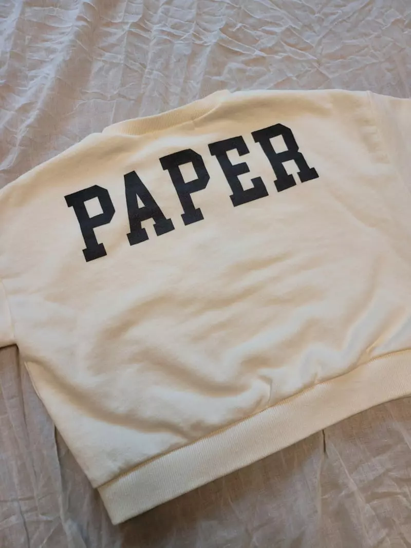 Paper Studios - Korean Children Fashion - #prettylittlegirls - G Embroidery Sweatshirt - 4
