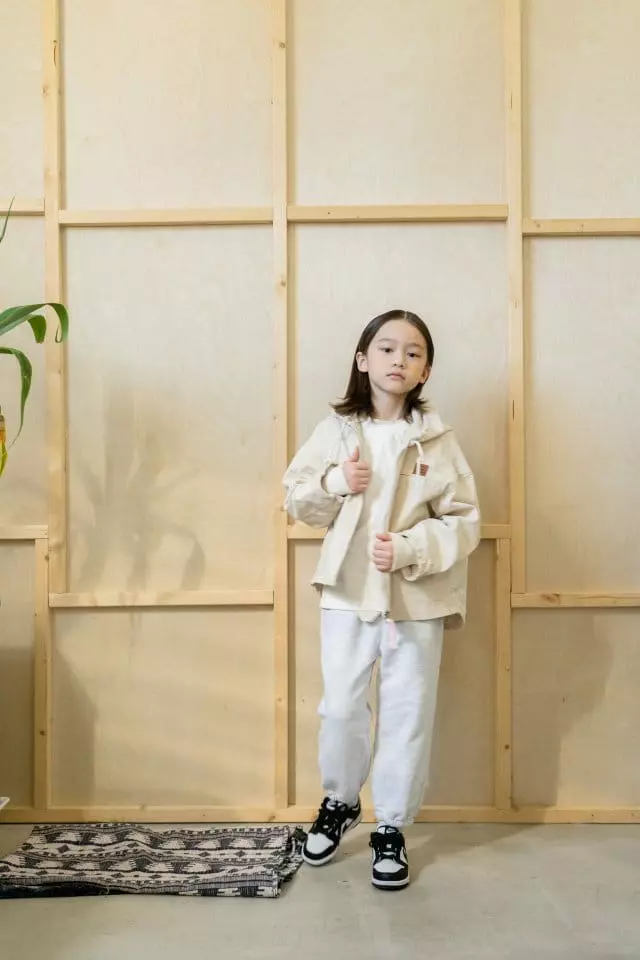 Paper Studios - Korean Children Fashion - #toddlerclothing - New York Embroidery Pants