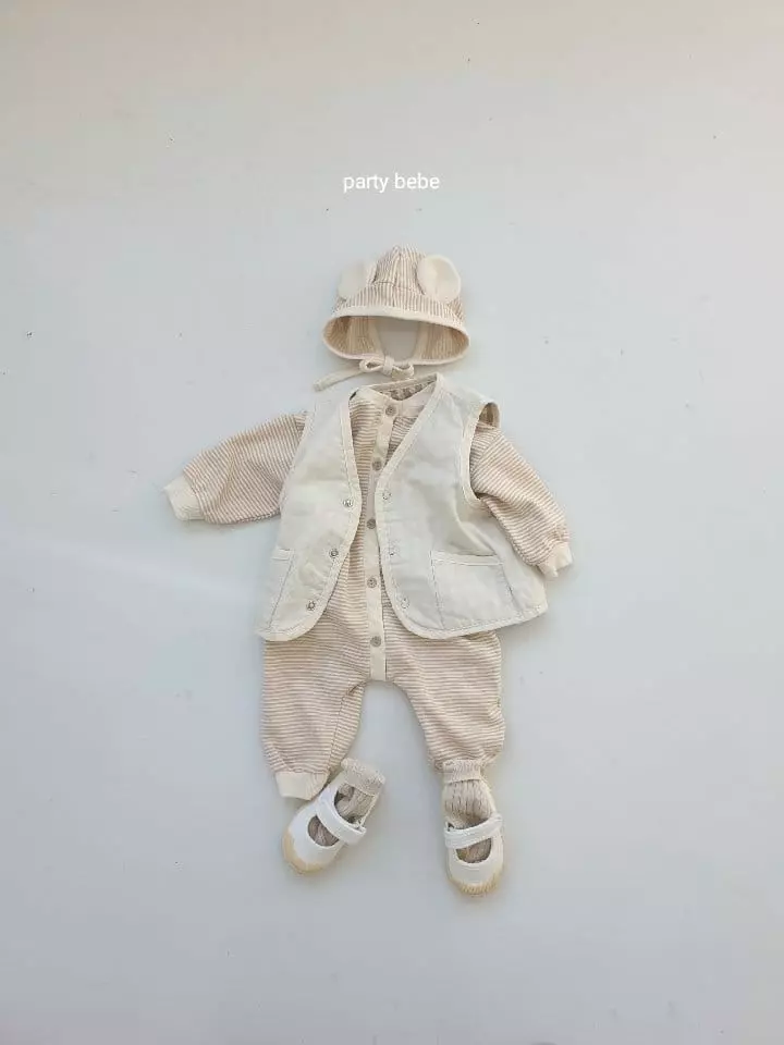 Party Kids - Korean Baby Fashion - #babyboutique - Butter Vest - 12