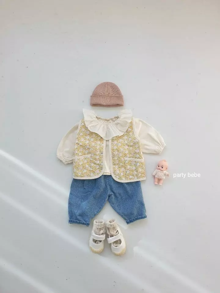 Party Kids - Korean Baby Fashion - #babyboutique - Lavendar Vest - 11