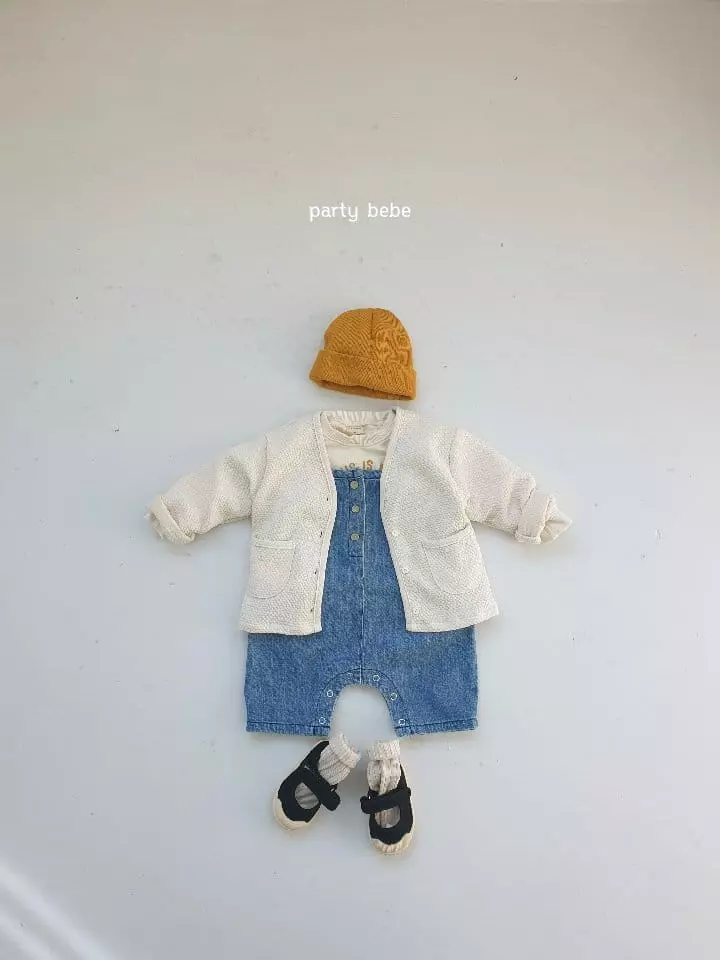 Party Kids - Korean Baby Fashion - #babyboutique - Danny Overalls - 10