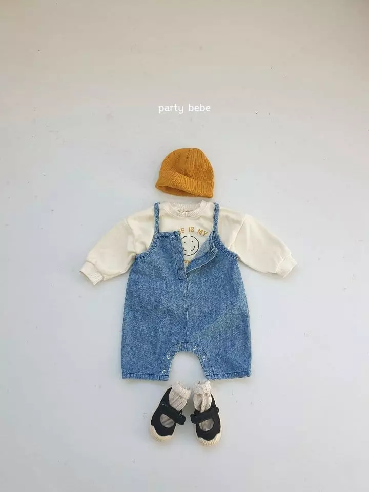 Party Kids - Korean Baby Fashion - #babyboutique - Danny Overalls - 9