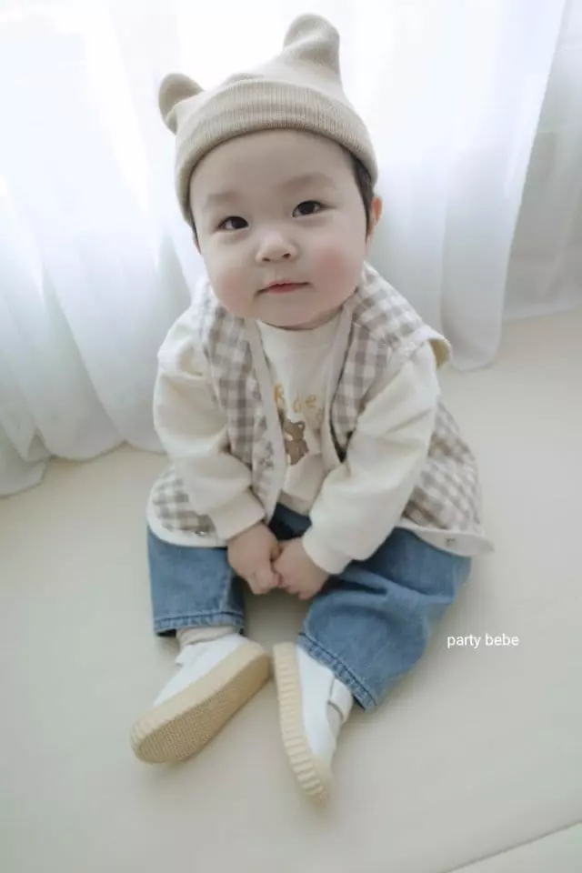 Party Kids - Korean Baby Fashion - #babyboutique - Bear Bear Sweatshirt - 7