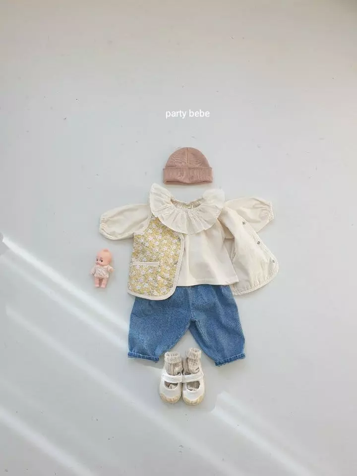Party Kids - Korean Baby Fashion - #babyboutiqueclothing - Lavendar Vest - 12