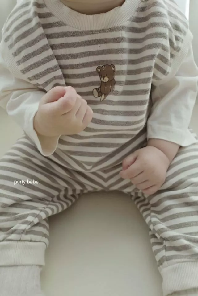 Party Kids - Korean Baby Fashion - #babyboutiqueclothing - Dalgona Vest - 10