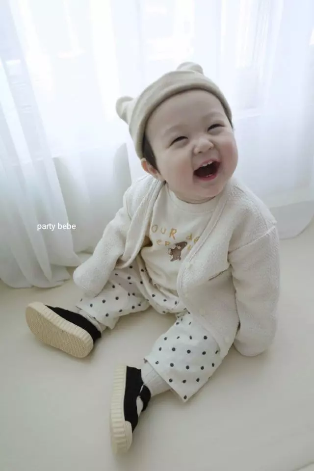 Party Kids - Korean Baby Fashion - #babyclothing - Bear Bear Sweatshirt - 10