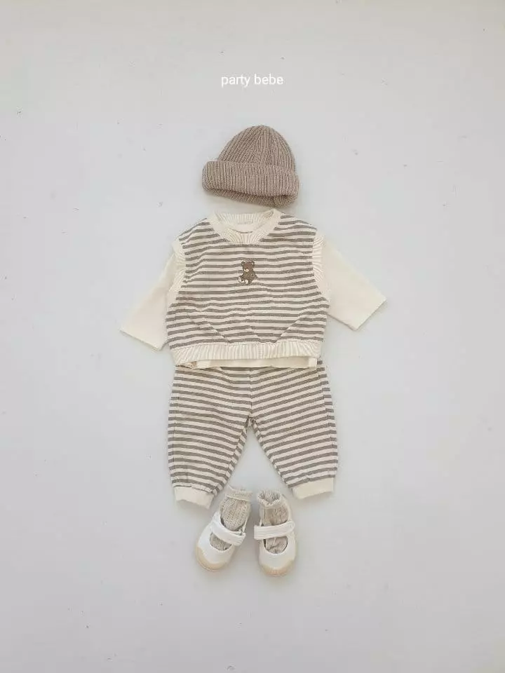 Party Kids - Korean Baby Fashion - #babyfashion - Cotton Candy Pants - 5