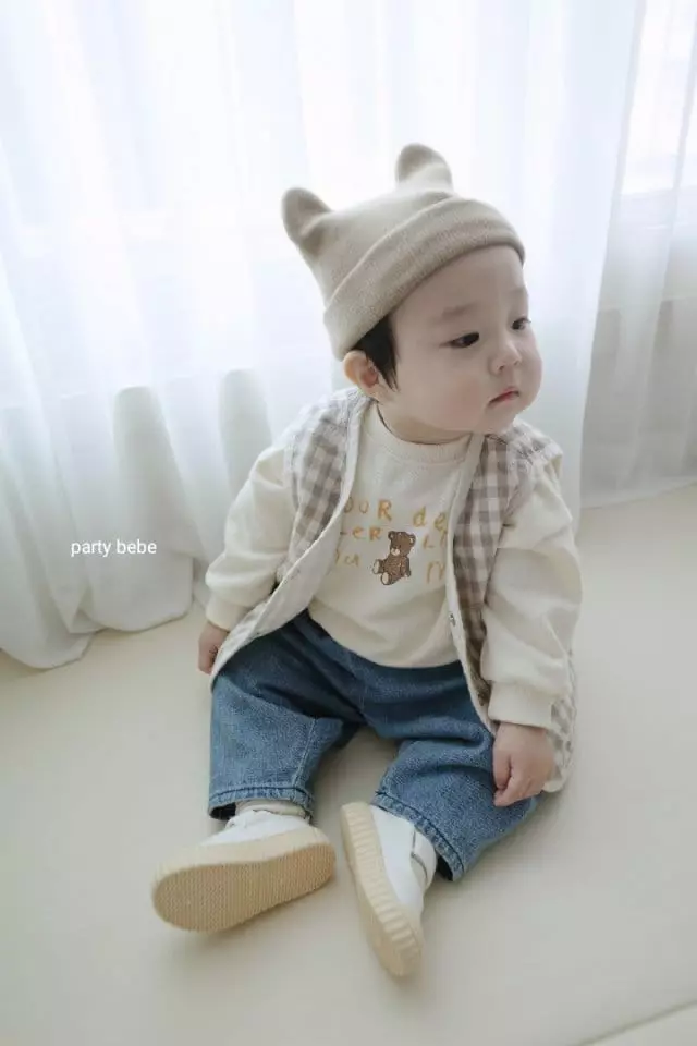 Party Kids - Korean Baby Fashion - #babyfashion - Butter Vest