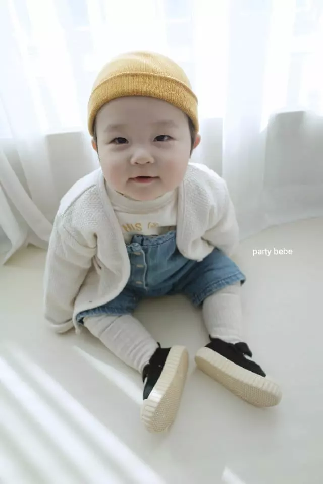 Party Kids - Korean Baby Fashion - #babyfever - Pom Pom Cardigan - 3