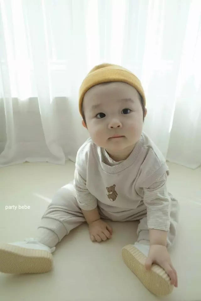 Party Kids - Korean Baby Fashion - #babygirlfashion - Cotton Candy Pants - 7