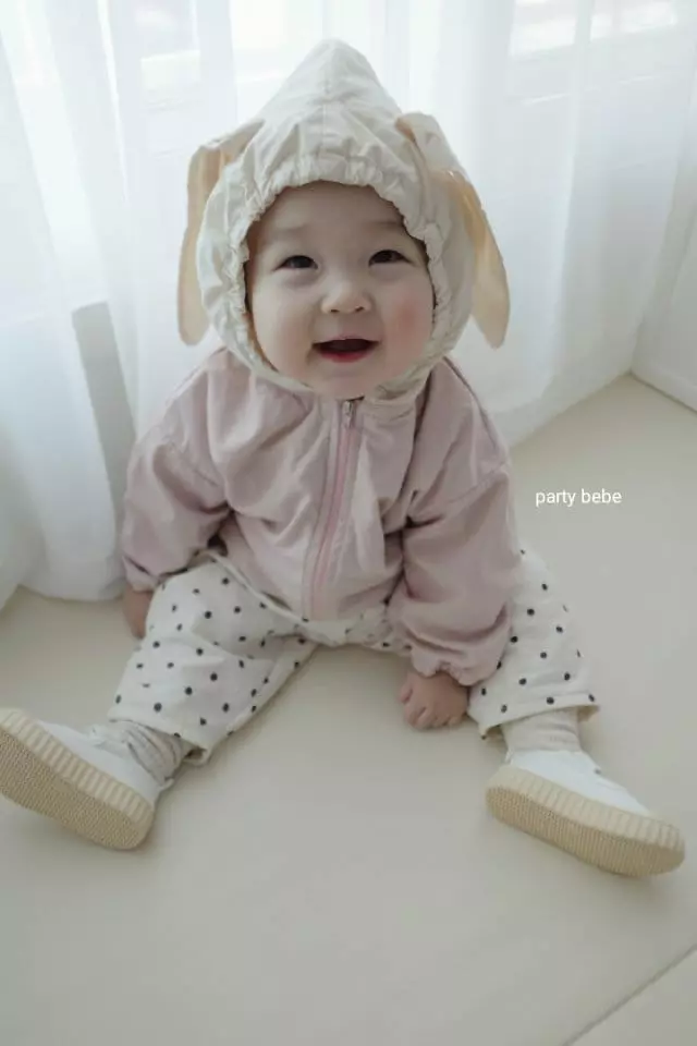 Party Kids - Korean Baby Fashion - #babylifestyle - Jue Jue Wind Jumper