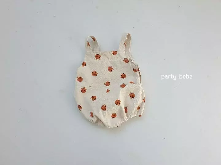 Party Kids - Korean Baby Fashion - #babylifestyle - Tiger Overalls - 12