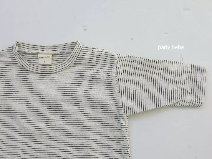 Party Kids - Korean Baby Fashion - #babylifestyle - Bebe Melburn Tee - 5